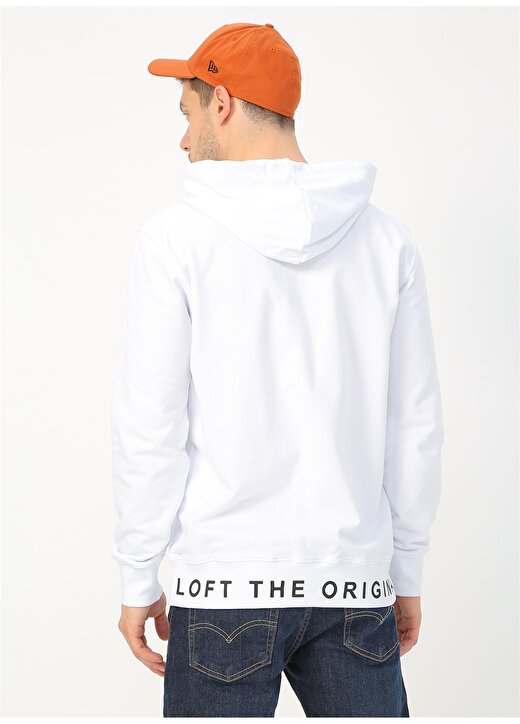 Loft Beyaz Sweatshirt 4