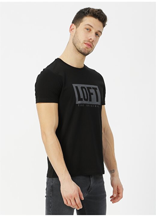 Loft Siyah T-Shirt 2