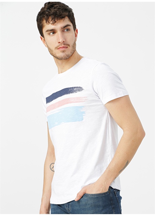 Loft Beyaz T-Shirt 1