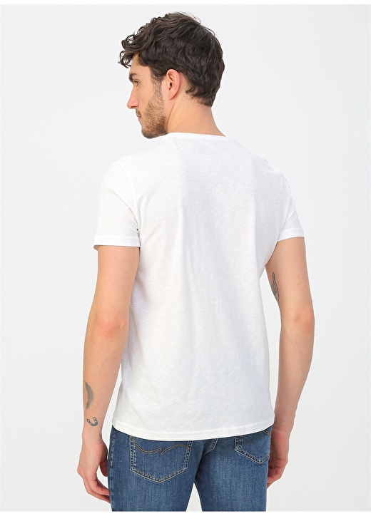 Loft Beyaz T-Shirt 4