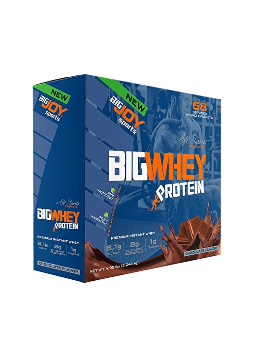 Bigjoy Sports Bigwhey Whey Protein 68 Paket 2305 Gr Çikolata Protein Tozu 1