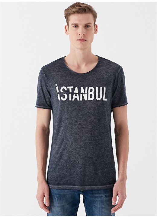 Mavi 064998-25768 İstanbul T-Shirt 3