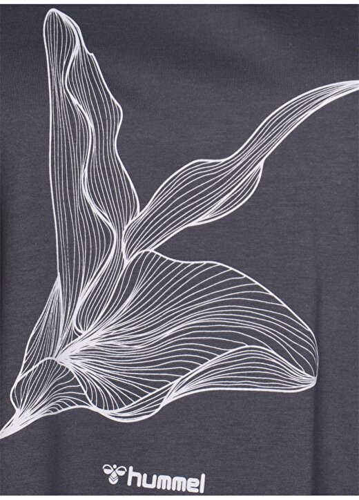 Hummel HORTENCIA T-SHIRT S/S TEE Koyu Mavi Kadın T-Shirt 910982-8241 4