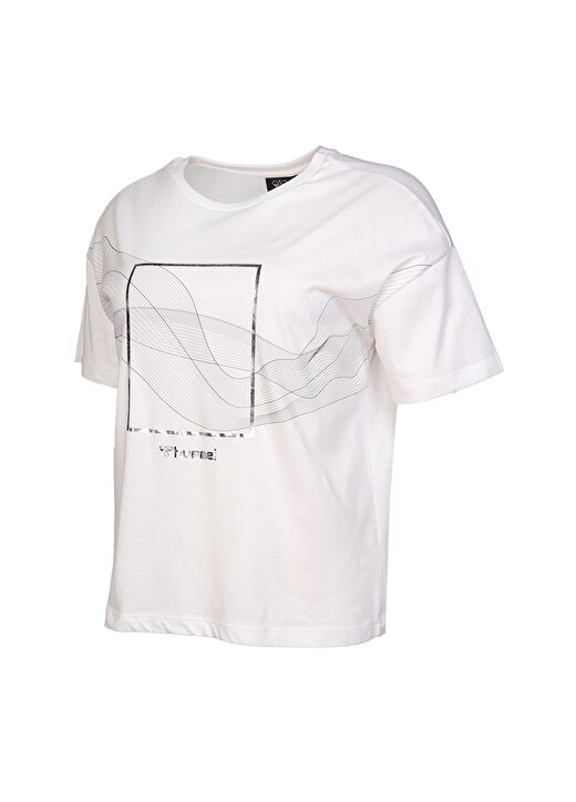 Hummel DIGNA T-SHIRT S/S TEE Beyaz Kadın T-Shirt 910969-9003 2