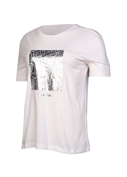 Hummel CALVINA T-SHIRT S/S TEE Beyaz Kadın T-Shirt 910964-9003 1