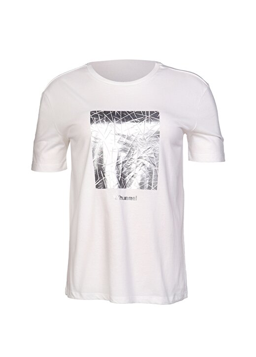 Hummel CALVINA T-SHIRT S/S TEE Beyaz Kadın T-Shirt 910964-9003 2