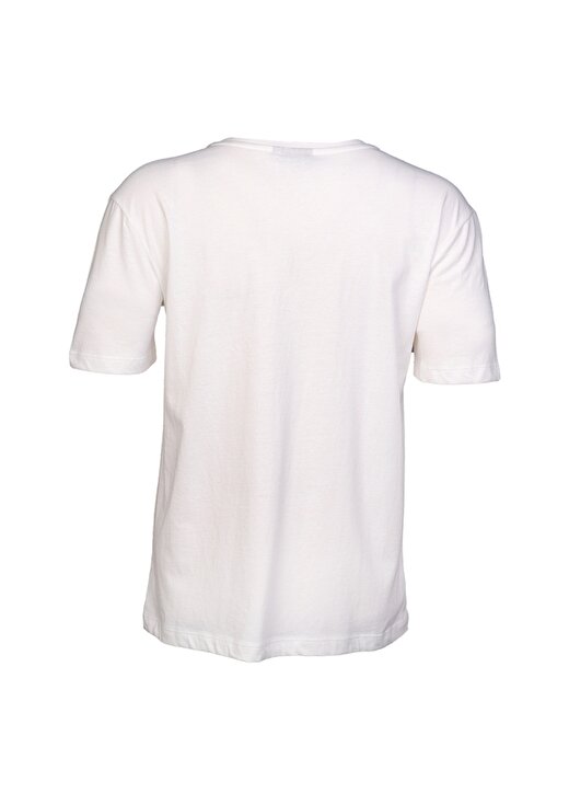 Hummel CALVINA T-SHIRT S/S TEE Beyaz Kadın T-Shirt 910964-9003 3