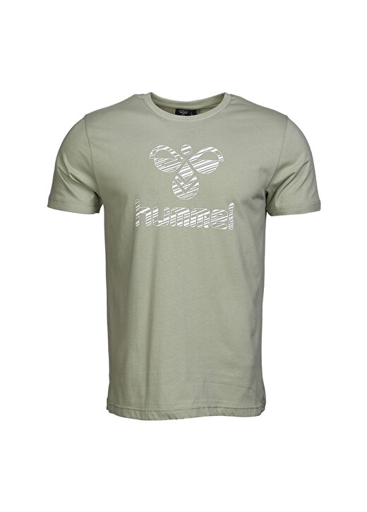Hummel LOU Açık Yeşil Erkek T-Shirt 911001-6464 3