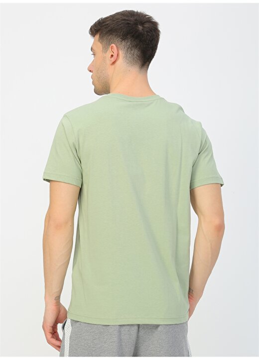 Hummel LOU Açık Yeşil Erkek T-Shirt 911001-6464 4