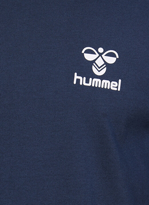 Hummel KEVINS Mavi Erkek T-Shirt 910995-7818 4