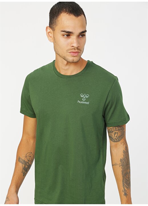 Hummel KEVINS Yeşil Erkek T-Shirt 910995-6761 2