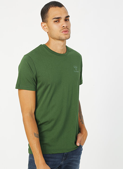 Hummel KEVINS Yeşil Erkek T-Shirt 910995-6761 3