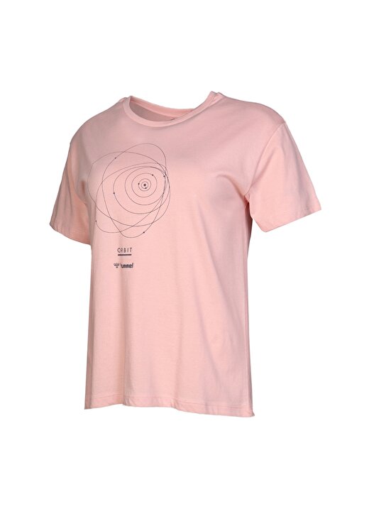 Hummel MELISSA T-SHIRT S/S TEE Pembe Kadın T-Shirt 911004-3932 1