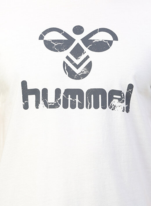 Hummel TITO Beyaz Erkek T-Shirt 911044-9003 4