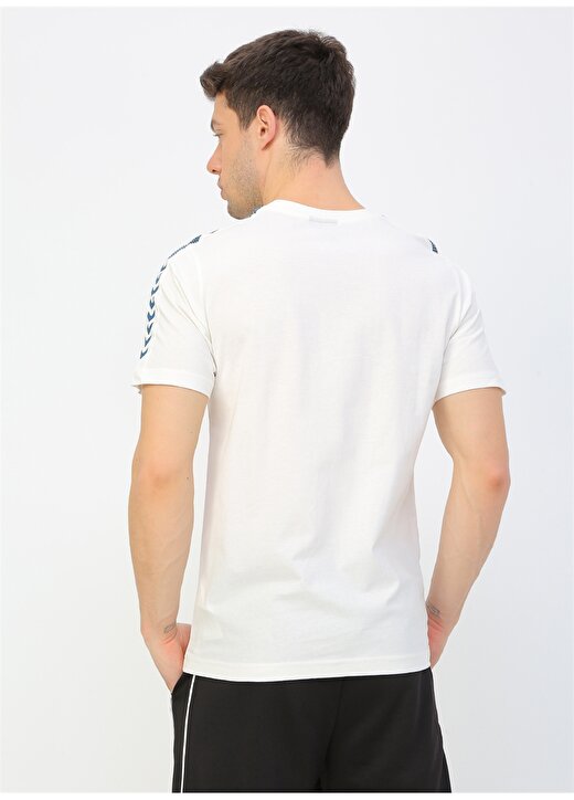Hummel TULIO Beyaz Erkek T-Shirt 911046-9003 4