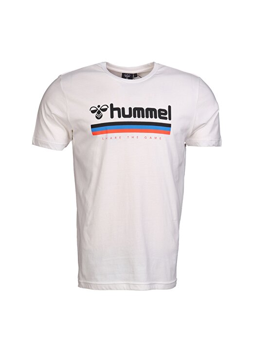 Hummel WILLY Beyaz Erkek T-Shirt 911051-9003 2