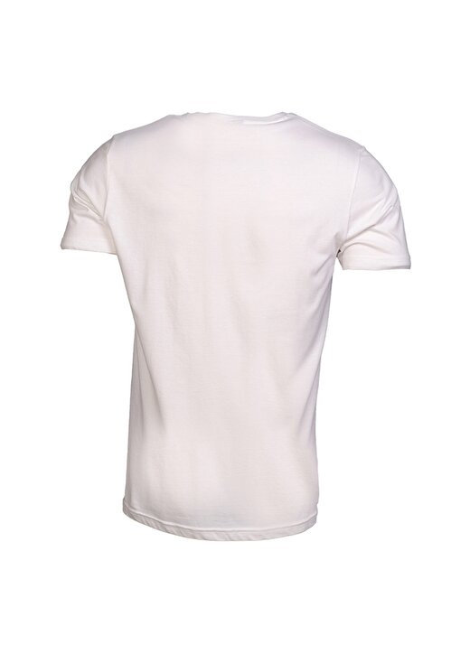 Hummel ZADOC Beyaz Erkek T-Shirt 911061-9003 3