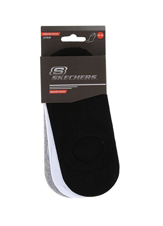 Skechers Çok Renkli Unisex 3Lü Spor Çorap U SKX SNKRS Socks 3 Pack 1