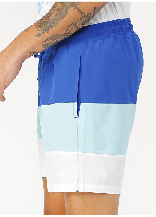 Skechers Swimwear M 5,5Inch Colorblock Short Saks Erkek Şort Mayo 3