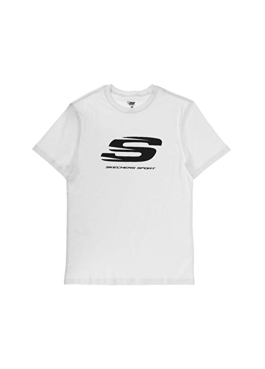 Skechers Graphic Tee's M Crew Neck Linebeyaz Erkek T-Shirt 1