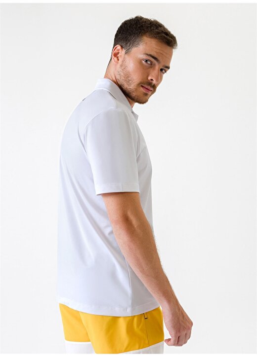 Skechers Polo''s M Strch T-Shirt Beyaz Erkek T-Shirt 2