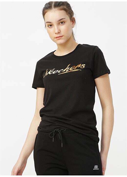 Skechers S201272-001 W Shine Logo T-Shirt 1