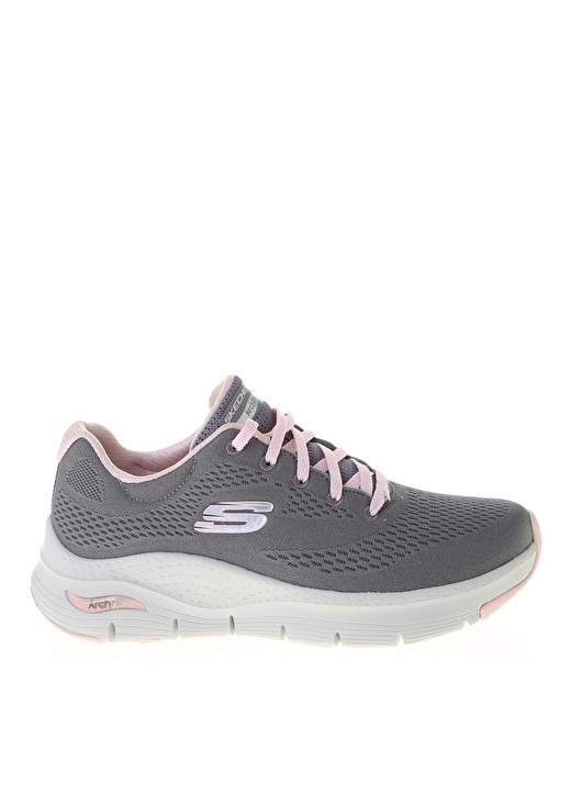 Skechers Gri - Pembe Kadın Deri Lifestyle Ayakkabı ARCH FIT-SUNNY OUTLOOK 1