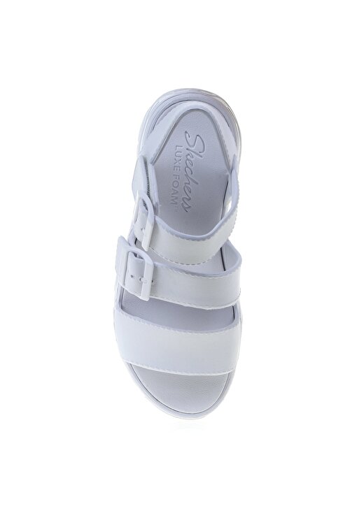 Skechers D''lites 2.0- Style Incon Beyaz Kadın Sandalet 4