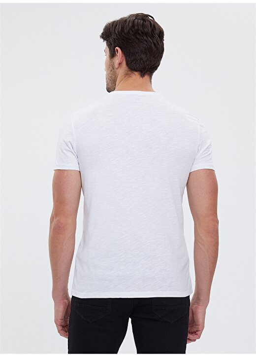 Loft Beyaz T-Shirt 3