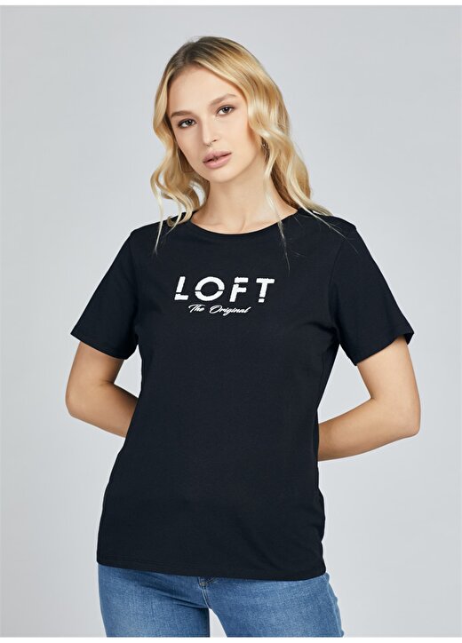 Loft LF 2022292 Black T-Shirt 1