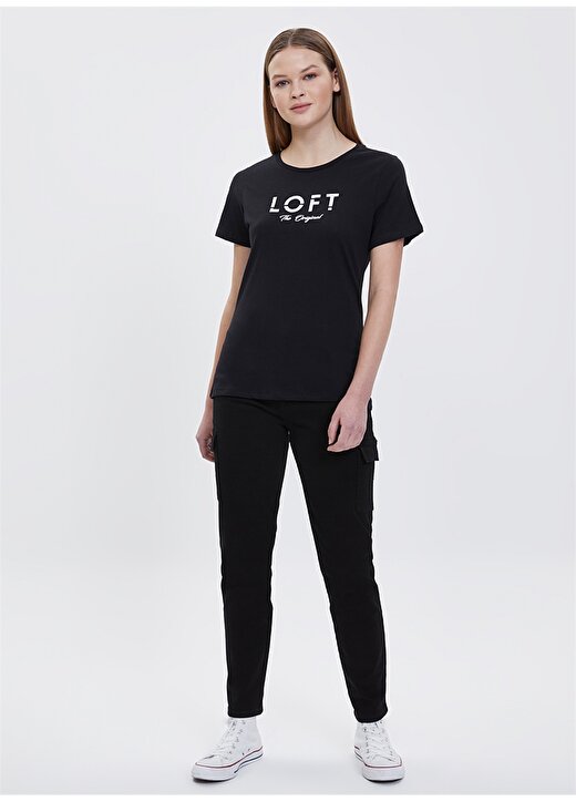Loft LF 2022292 Black T-Shirt 4