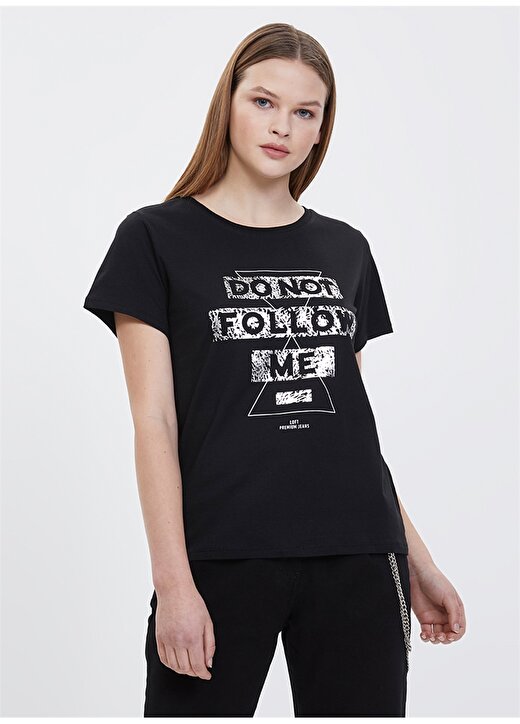 Loft LF 2023879 Black W Tss T-Shirt 1