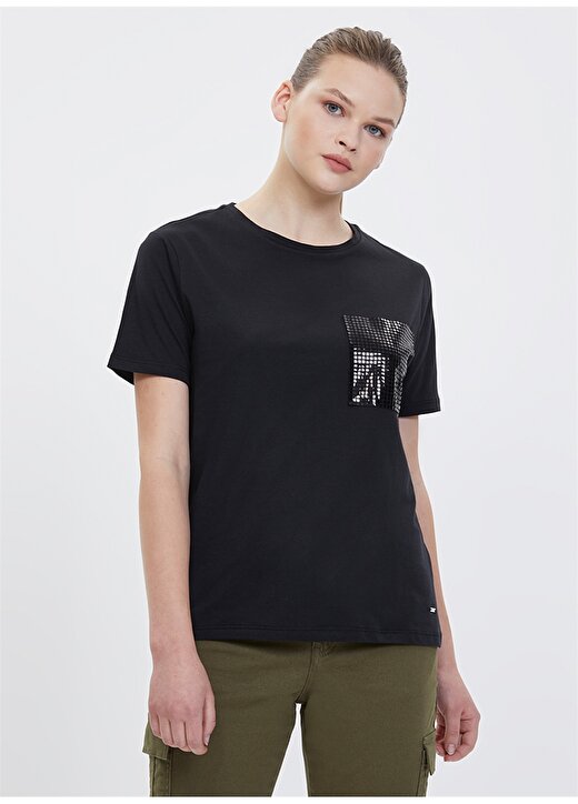 Loft LF 2023875 Black W Tss T-Shirt 1