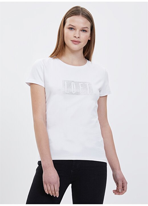 Loft LF 2023622 White T-Shirt 1