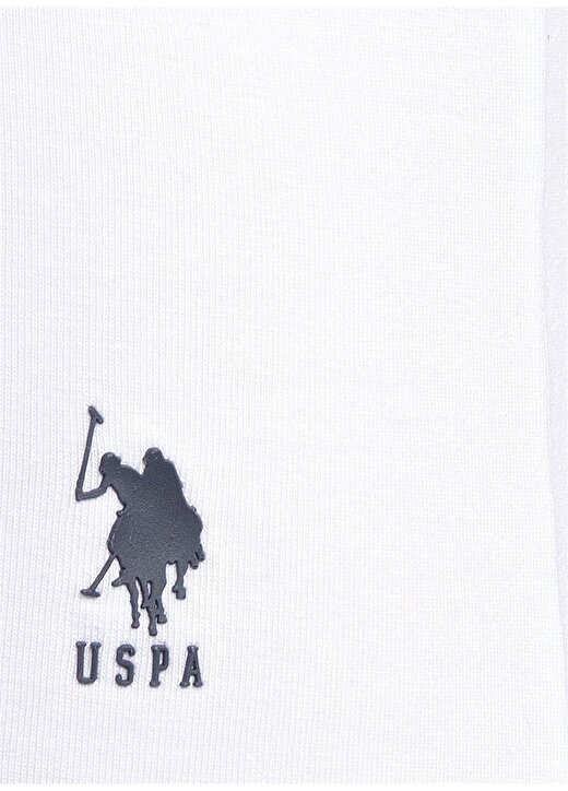 U.S. Polo Assn. Beyaz İç Giyim Bisikletyaka Erkek Atlet 3