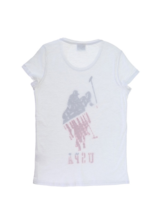 U.S. Polo Assn. Beyaz T-Shirt 2