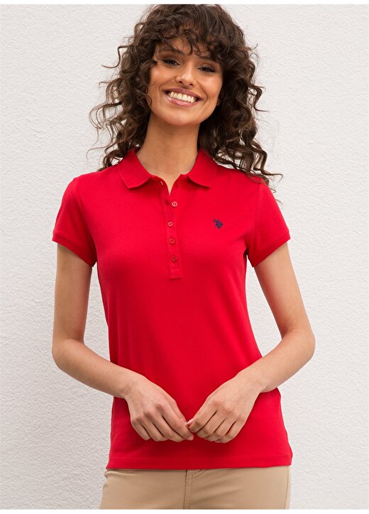 U.S. Polo Assn. Kırmızı T-Shirt 2