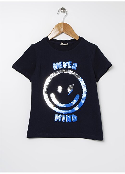 Buse Terim Nakışlı Lacivert Erkek Çocuk T-Shirt COOL-13 1