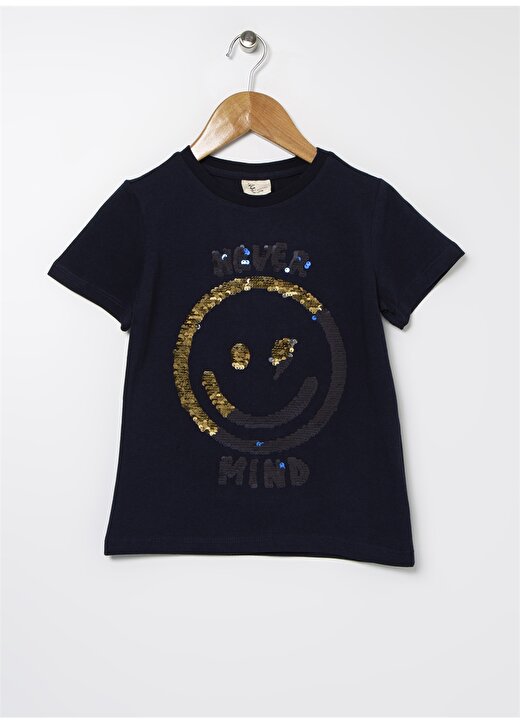 Buse Terim Nakışlı Lacivert Erkek Çocuk T-Shirt COOL-13 2