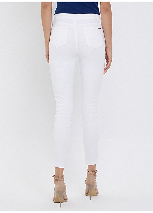 Loft LF 2023159 White W Pnt Denim Pantolon 3