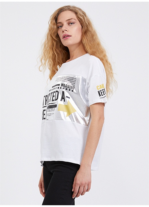 Loft LF 2023328 White W Tss T-Shirt 3