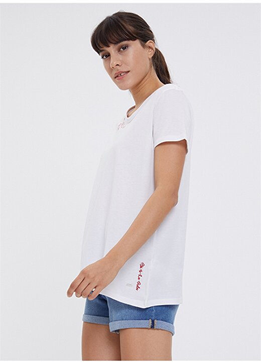 Loft LF 2023793 White W Tss T-Shirt 2