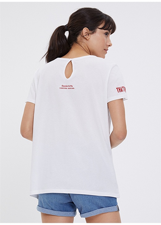 Loft LF 2023793 White W Tss T-Shirt 3