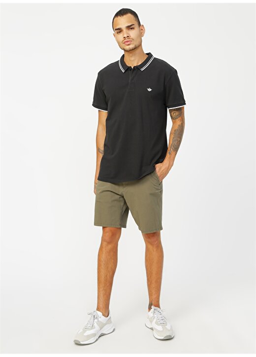 Dockers Siyah Erkek Polo T-Shirt 86161-0003 2