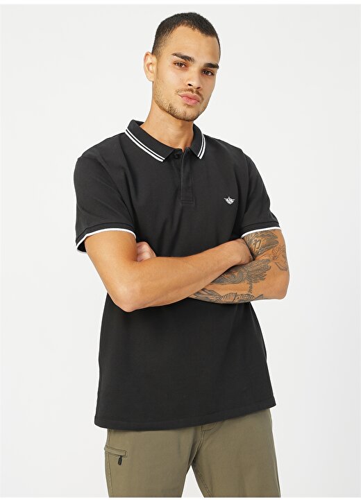 Dockers Siyah Erkek Polo T-Shirt 86161-0003 3