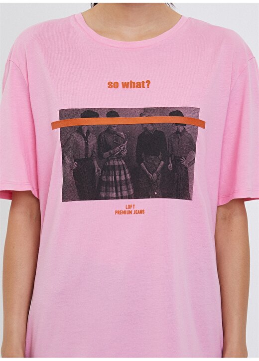 Loft LF 2023905 Pink W Tss T-Shirt 2
