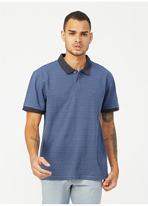 Dockers Erkek Lacivert Polo Yaka T-Shirt 1