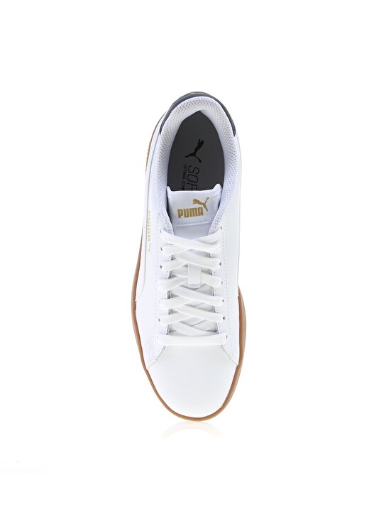 Puma 36521519 Smash V2 L White-Peacoat Lifestyle Ayakkabı 4