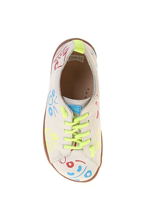Camper K800350-002 TWS Kids Bej Kız Çocuk Yürüyüş Ayakkabısı 4