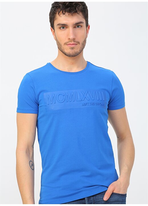 Loft Mavi T-Shirt 1